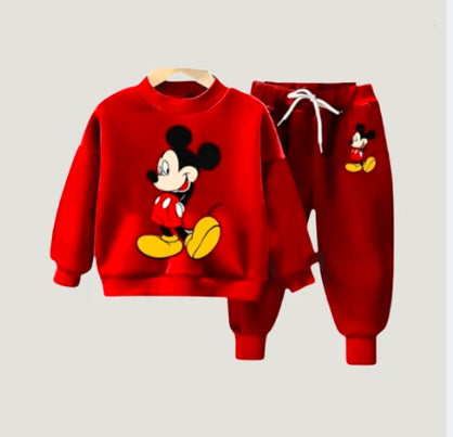 Baby & Kids Winter Printed Joggers & Sweatshirt Set (3M-8yrs)