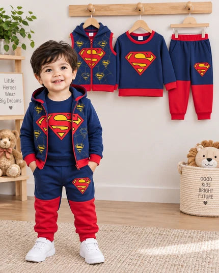 Kids Superman Winter Jackets Set (1yrs- 12yrs)BUY 1 SET — DELIVERY FREE! 🚚✨