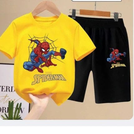 Baby & Kids 2pcs Printed T-shirt Set (3mths-6yrs)
