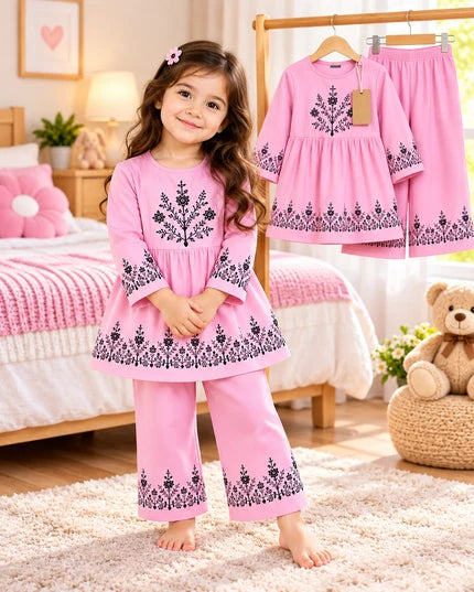 Premium Girls’ 2-Piece Dress Set (1yrs -12yrs)