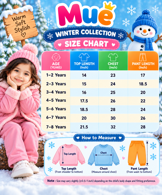 Winter Dress Hoddie & joggers set  (1yrs-8 yrs)